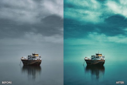 Пример обработки фото пресетом for Landscape Photography в Lightroom, кадр 13