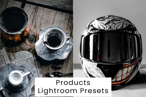Обложка набора пресетов Products для Lightroom