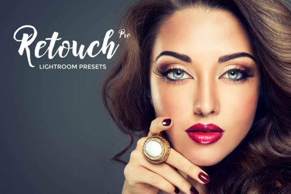 Обложка набора пресетов Retouch Pro для Lightroom