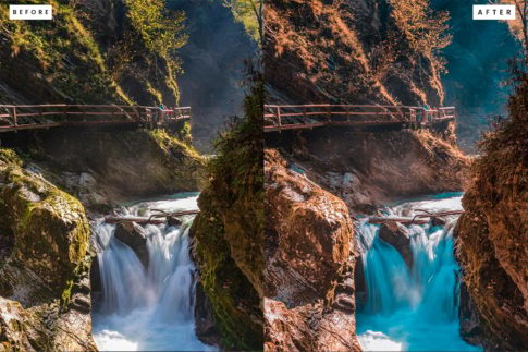 Пример обработки фото пресетом River в Lightroom, кадр 3