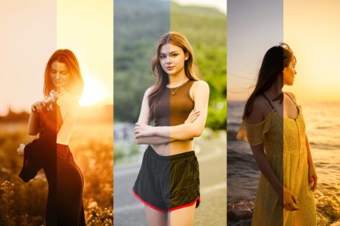 Пример обработки фото пресетом Sunset Radiance в Lightroom, кадр 2