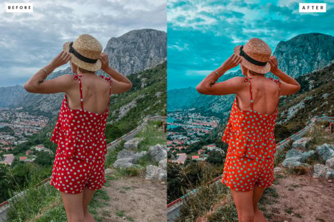 Пример обработки фото пресетом Huba в Lightroom, кадр 2