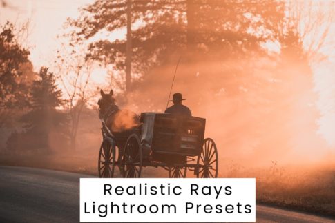 Обложка набора пресетов Realistic Rays для Lightroom