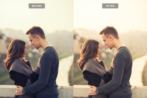 Пример обработки фото пресетом Warm Moment в Lightroom, кадр 1