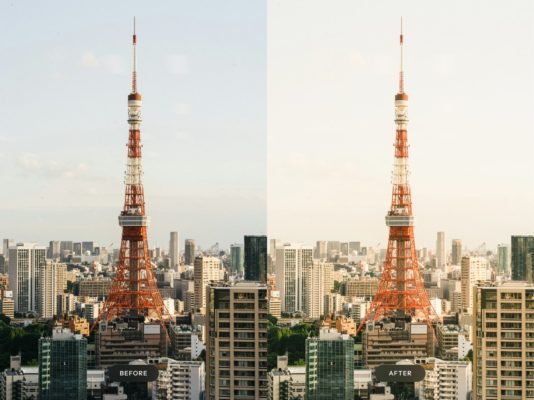 Пример обработки фото пресетом Tokyo Film в Lightroom, кадр 2
