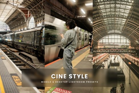 Обложка набора пресетов Cine Style для Lightroom