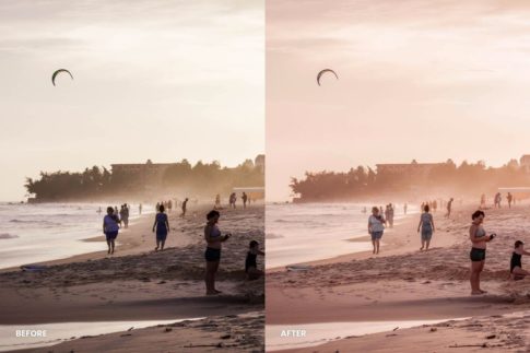 Пример обработки фото пресетом Sunset в Lightroom, кадр 4