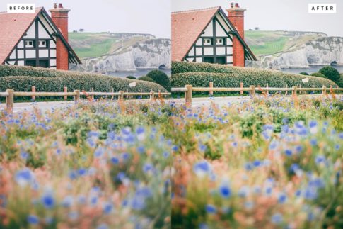 Пример обработки фото пресетом Farmhouse в Lightroom, кадр 1