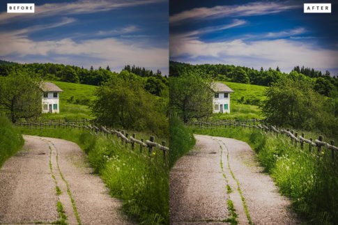 Пример обработки фото пресетом Farmhouse в Lightroom, кадр 3
