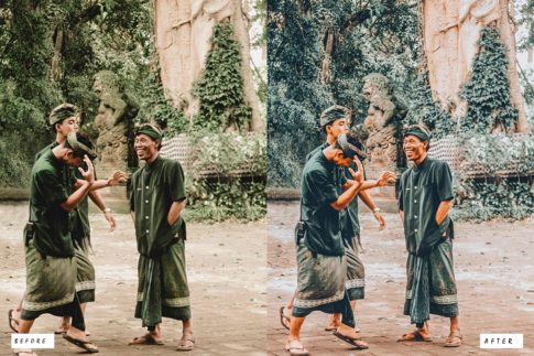 Пример обработки фото пресетом Wanderlust в Lightroom, кадр 3
