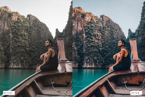 Пример обработки фото пресетом Wanderlust в Lightroom, кадр 7