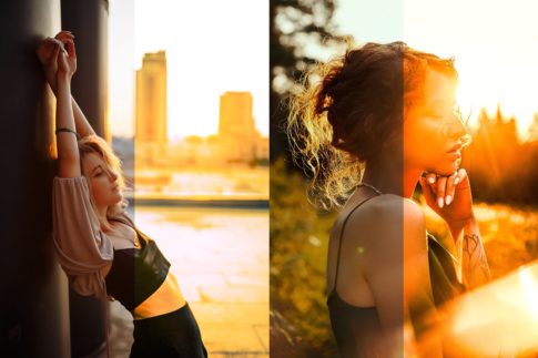 Пример обработки фото пресетом Golden Hour в Lightroom, кадр 2