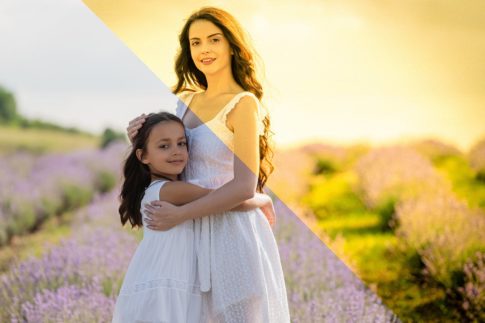 Пример обработки фото пресетом Golden Memories в Lightroom, кадр 4