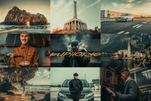 Обложка набора приглушённая киношная гамма пресет