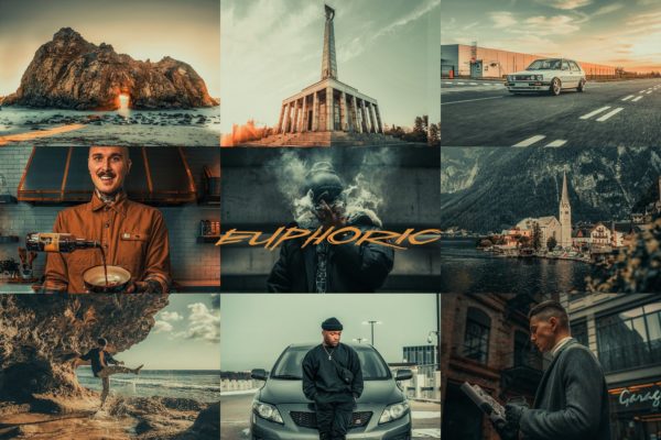 Обложка набора приглушённая киношная гамма пресет
