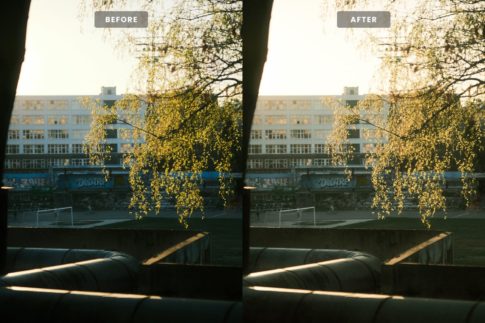 Фотография с цветокоррекцией из набора приглушённая плёночная эстетика пресеты