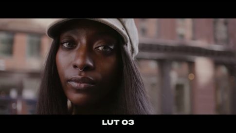 Кадр видео после цветокоррекции LUT для плёнка вариант 7