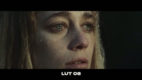 Кадр видео после цветокоррекции LUT для плёнка вариант 8