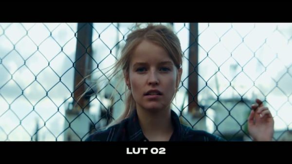 Кадр видео после цветокоррекции LUT для кино вариант 3