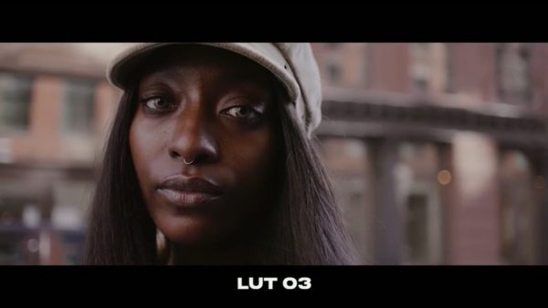 Кадр видео после цветокоррекции LUT для кино вариант 7