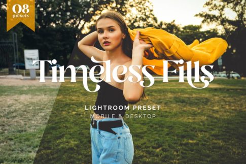 Обложка набора пресетов Timeless Fills Retro Tone TW для Lightroom