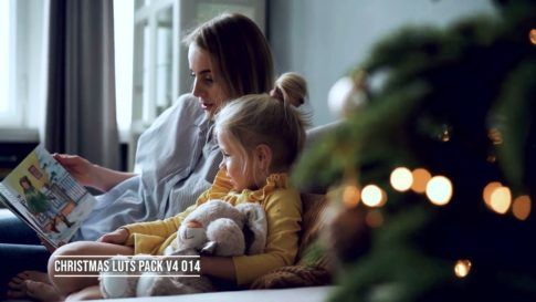 Кадр видео после цветокоррекции LUT для праздник вариант 7