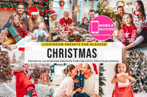 Обложка набора пресетов Christmas для Lightroom