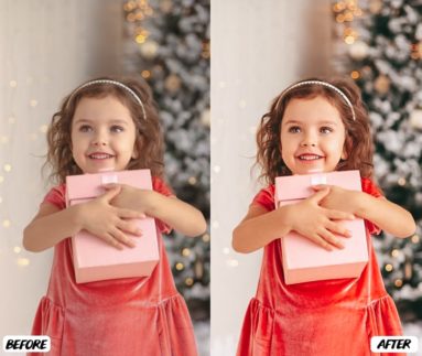 Пример обработки фото пресетом Christmas в Lightroom, кадр 6