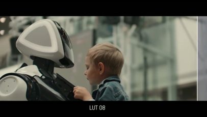 Кадр видео после цветокоррекции LUT для s-log3 вариант 8