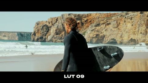 Кадр видео после цветокоррекции LUT для s-log3 вариант 4