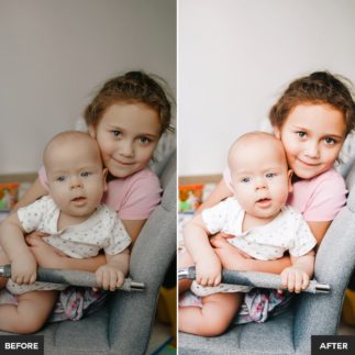 Пример обработки фото пресетом Family в Lightroom, кадр 4