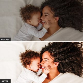 Пример обработки фото пресетом Family в Lightroom, кадр 5