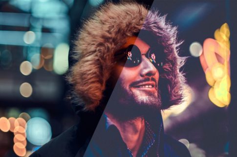Пример обработки фото пресетом Fulgents Cyberpunk Style TW в Lightroom, кадр 2
