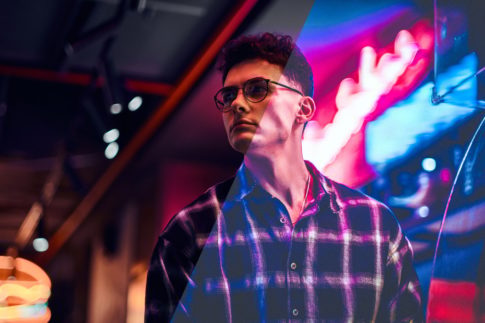 Пример обработки фото пресетом Fulgents Cyberpunk Style TW в Lightroom, кадр 3