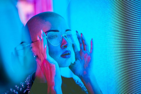 Пример обработки фото пресетом Fulgents Cyberpunk Style TW в Lightroom, кадр 8