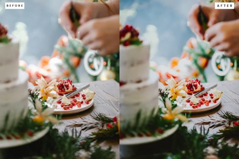Пример обработки фото пресетом Cupcake в Lightroom, кадр 1