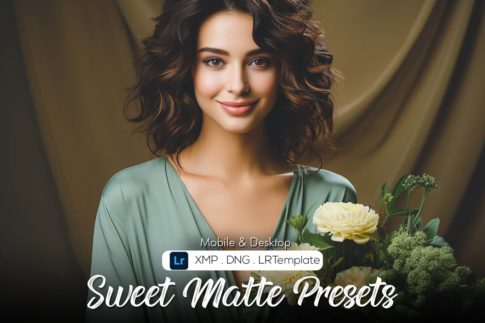 Обложка набора пресетов Sweet Matte для Lightroom