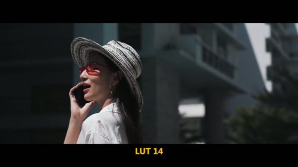 Кадр видео после цветокоррекции LUT для slog3 вариант 5