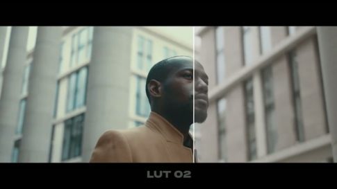 Кадр видео после цветокоррекции LUT для slog3 вариант 5