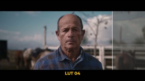 Кадр видео после цветокоррекции LUT для slog3 вариант 7