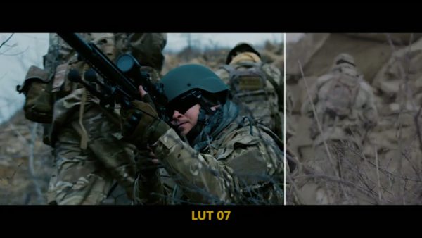 Кадр видео после цветокоррекции LUT для slog3 вариант 3