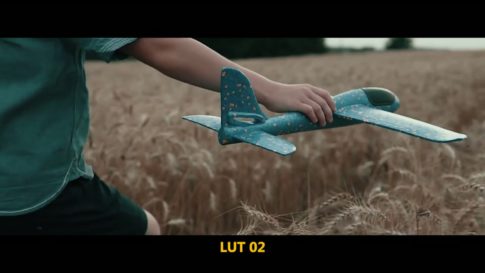 Кадр видео после цветокоррекции LUT для slog3 вариант 4
