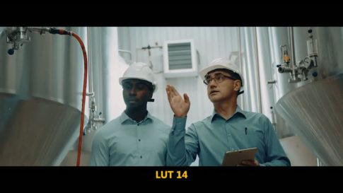 Кадр видео после цветокоррекции LUT для slog3 вариант 5
