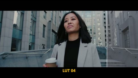 Кадр видео после цветокоррекции LUT для slog3 вариант 7