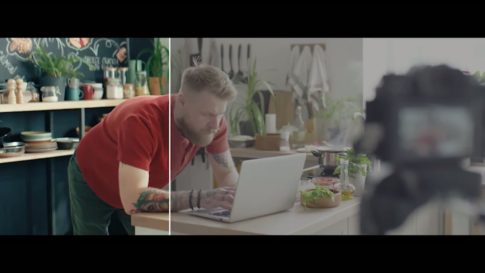 Кадр видео после цветокоррекции LUT для slog3 вариант 2
