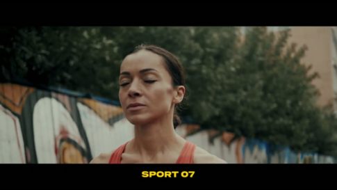 Кадр видео после цветокоррекции LUT для спорт вариант 3