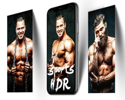 Кадр спортивных фото обработанный профилем из набора спортивный hdr пресеты