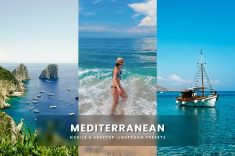 Обложка набора пресетов Mediterranean для Lightroom