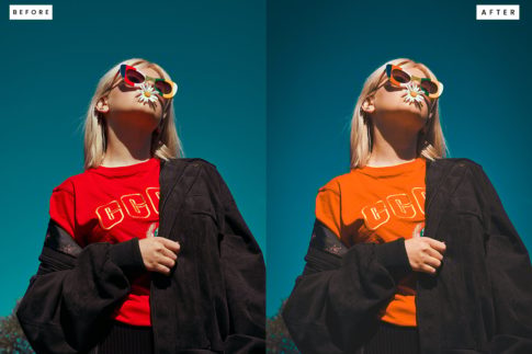 Пример обработки фото пресетом Styliste в Lightroom, кадр 1