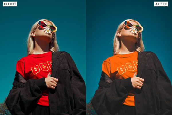 Пример обработки фото пресетом Styliste в Lightroom, кадр 1